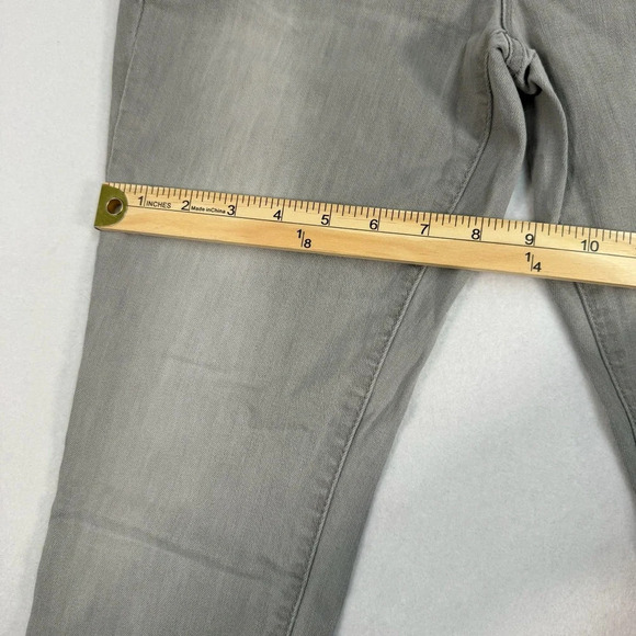 Dkny City Skinny Jeans Womens Size 2 Gray Wash Mid Rise Zipper Stretch - Picture 12 of 16